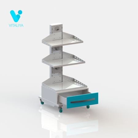 ВИТАЛИЯ Астра – Стойка подкатная для оборудования, есть РУ